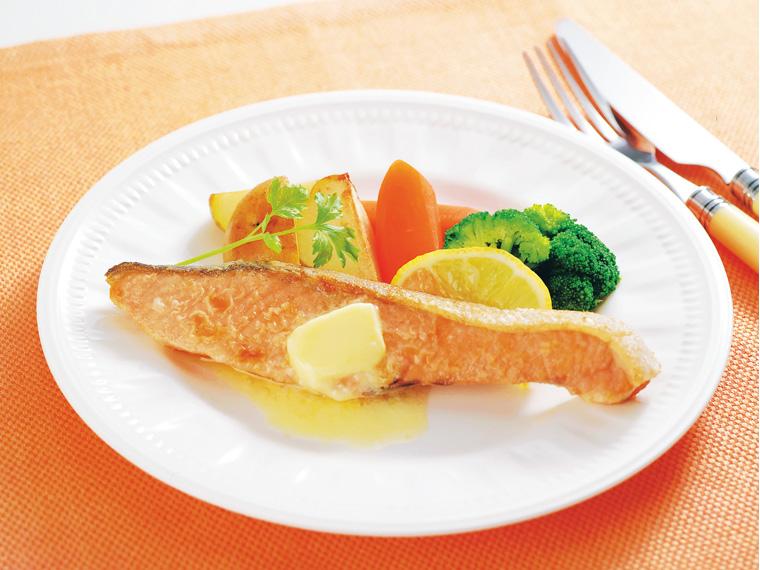 東都北海道枝幸産生秋鮭切身（冷凍） 3切180g