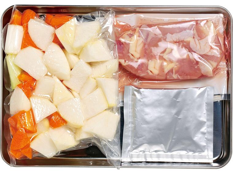 おかずキット　大根のほっこり煮(産直鶏肉使用) 2人前