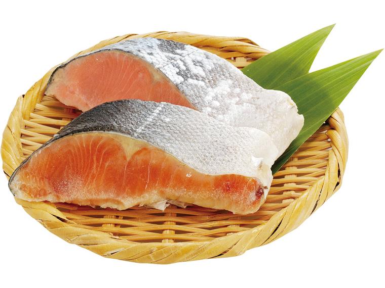 天然銀鮭厚切（甘塩味） 2切160g