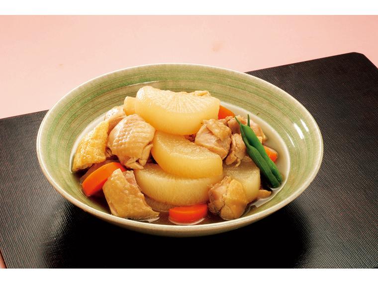 洗い大根（葉切り） 1本(800g)