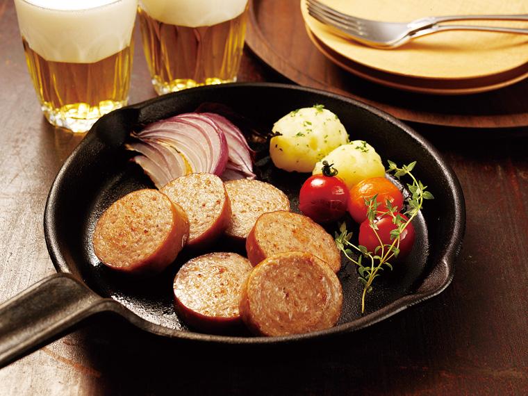 函館カール・レイモン　無塩せきボロニアソーセージ 130g