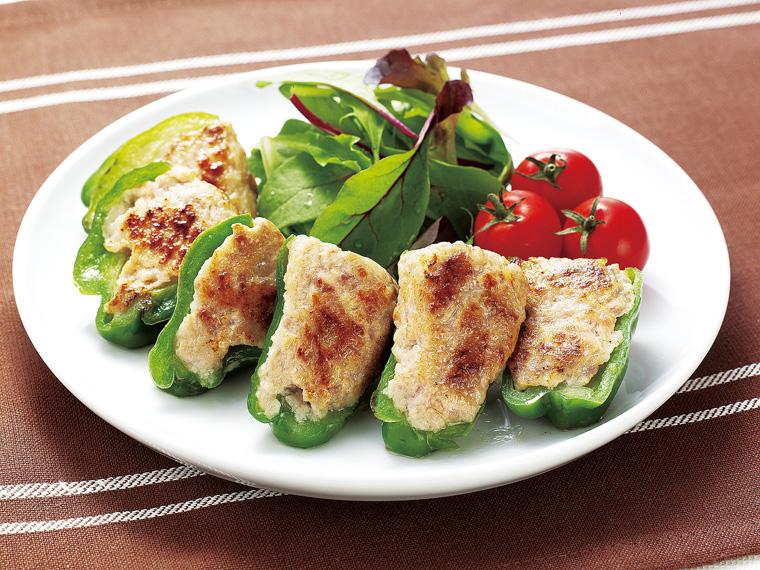 東都ピーマン肉詰め　【産直肉使用】 6個180g