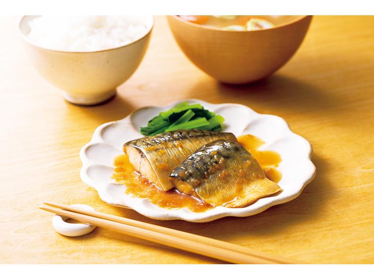 骨取りさばのみぞれ煮 2切×3袋285g