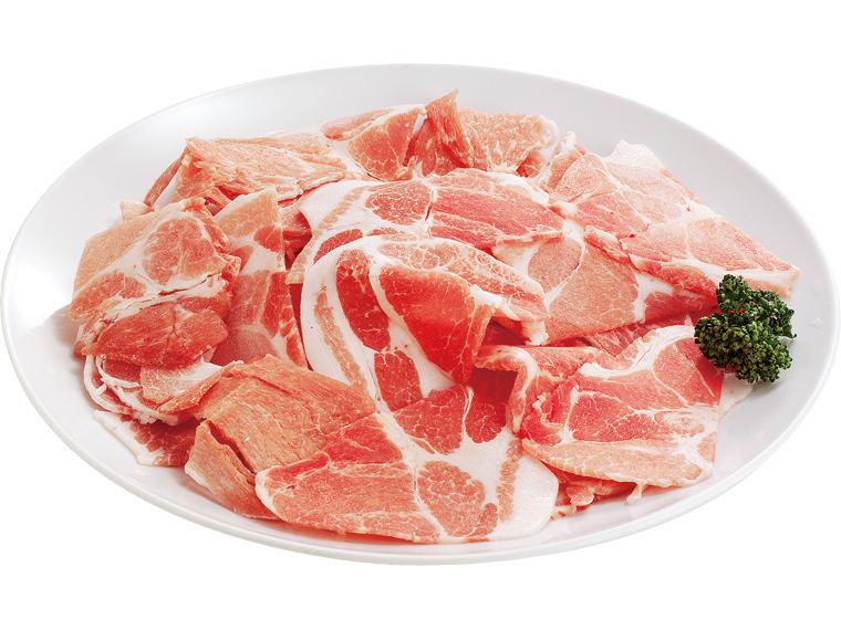 めぐみ米豚肩ロース切落し（バラ凍結） 250g