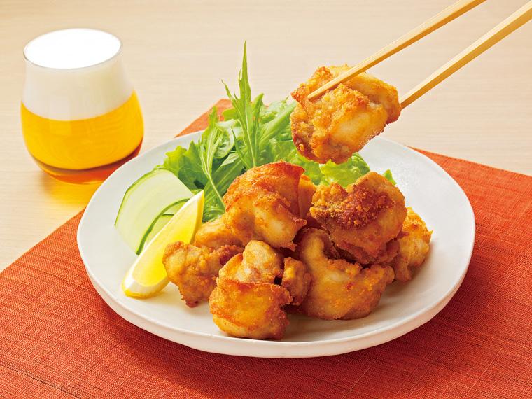 南国元気鶏モモ肉切身（唐揚用）バラ凍結 500g