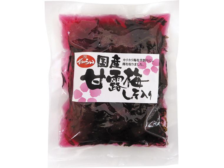 国産甘露梅しそ入り 100ｇ