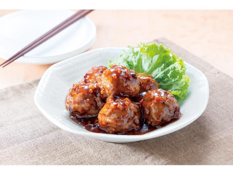 大きな肉だんご（たれ付）　【産直肉使用】 6個180g・たれ120g