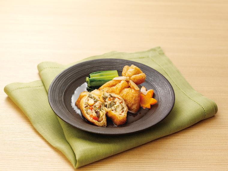 国産具材の七菜きんちゃく（京都産九条ねぎ入り） 5個150g