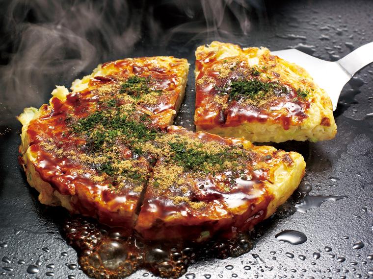 ごっつ旨いお好み焼豚玉（ソース・魚粉・あおさ付） 482g(お好み焼2枚430g)