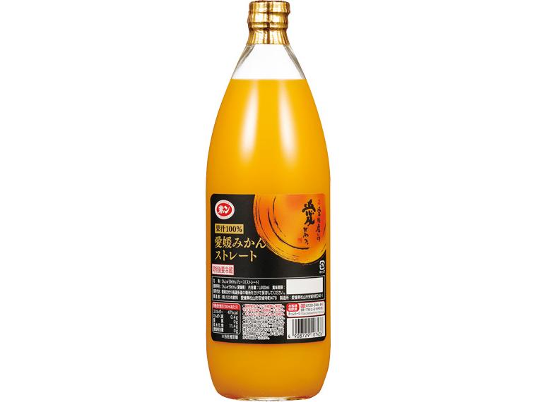 ポン　愛媛みかんストレート 1000ml