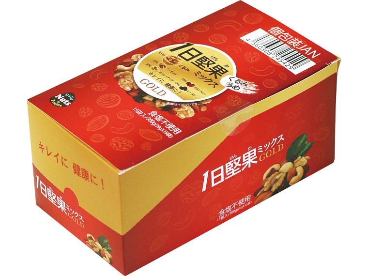 1日堅果ミックス　ゴールド 300g(20g×15袋)