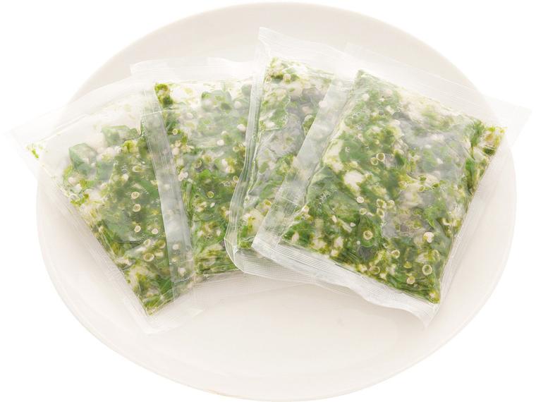 おくらとあおさの山芋和え 50g×4