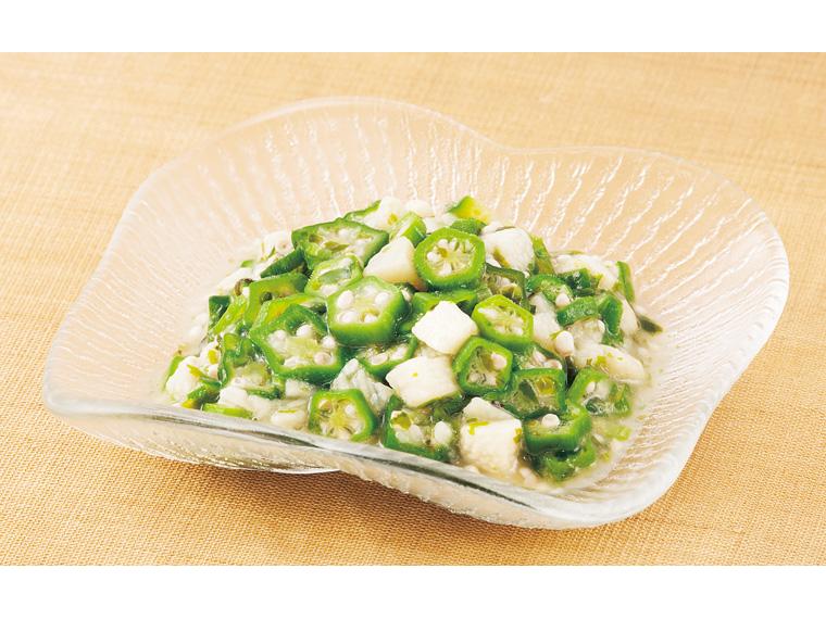 おくらとあおさの山芋和え 50g×4