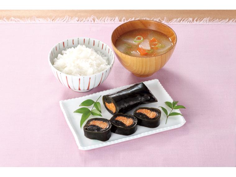 紅鮭昆布巻 1本