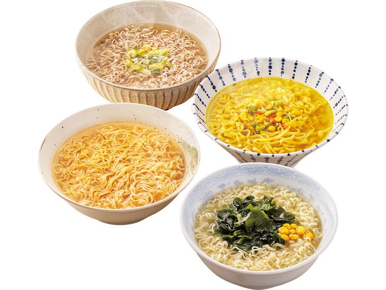 ノンカップ麺彩色セット 4種×2