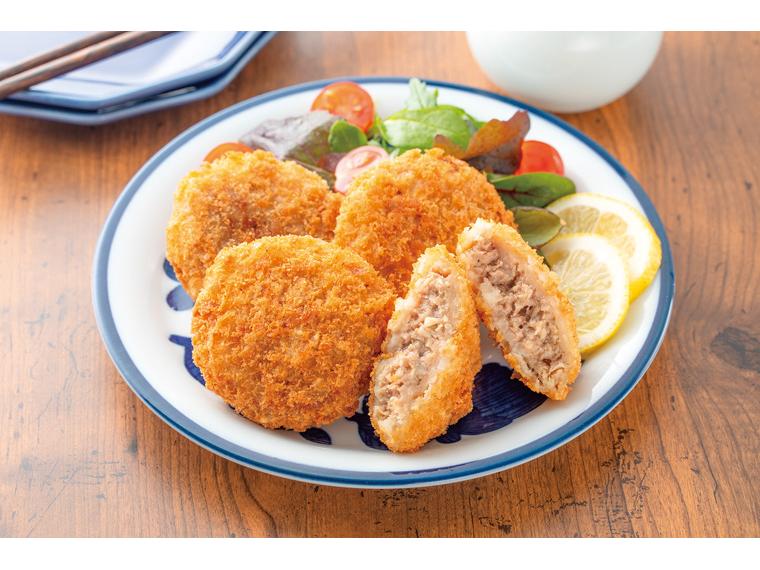 レンジDEジューシー国産牛豚メンチカツ 4個180g