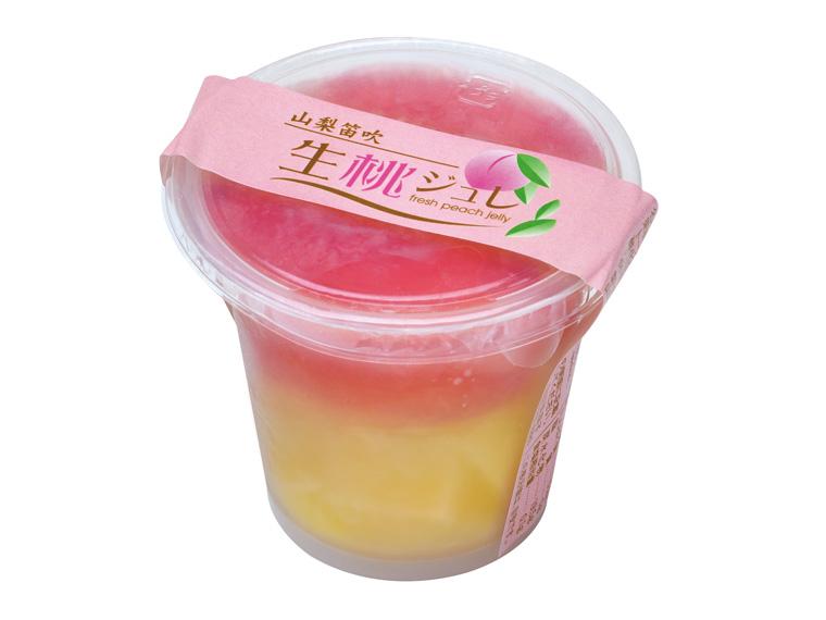 山梨笛吹　生桃ジュレ 160g
