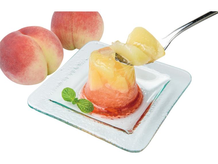 山梨笛吹　生桃ジュレ 160g