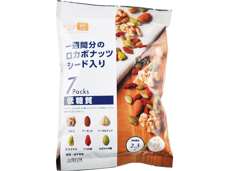 一週間分のロカボナッツ　シード入り 25g×7