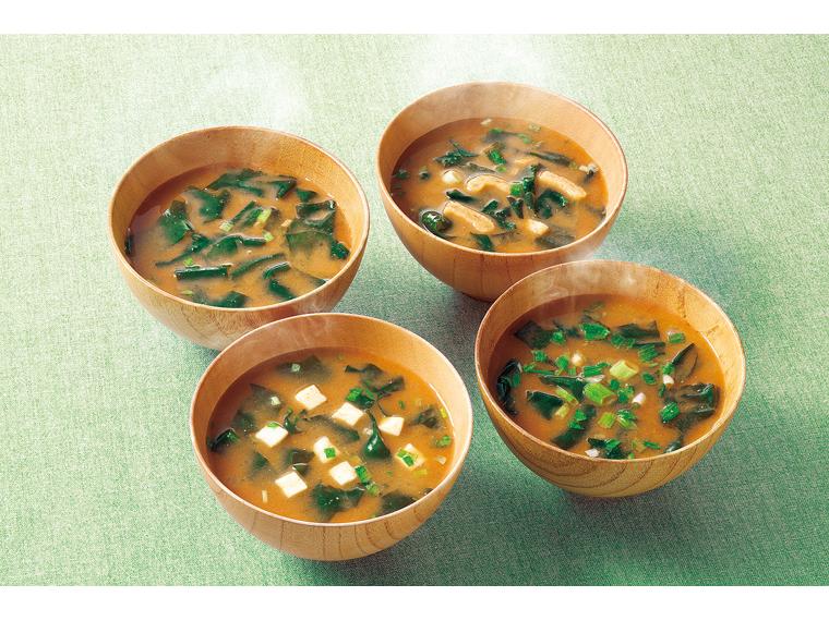 即席みそ汁　減塩合わせみそ 4種×3