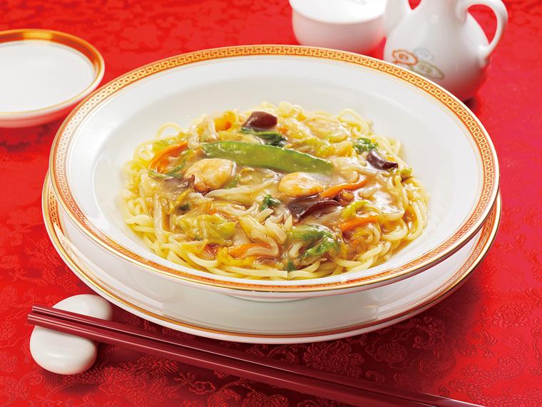 赤坂璃宮監修　海老入り五目あんかけ麺 352g(具入りあん：222g、めん：130g)×2