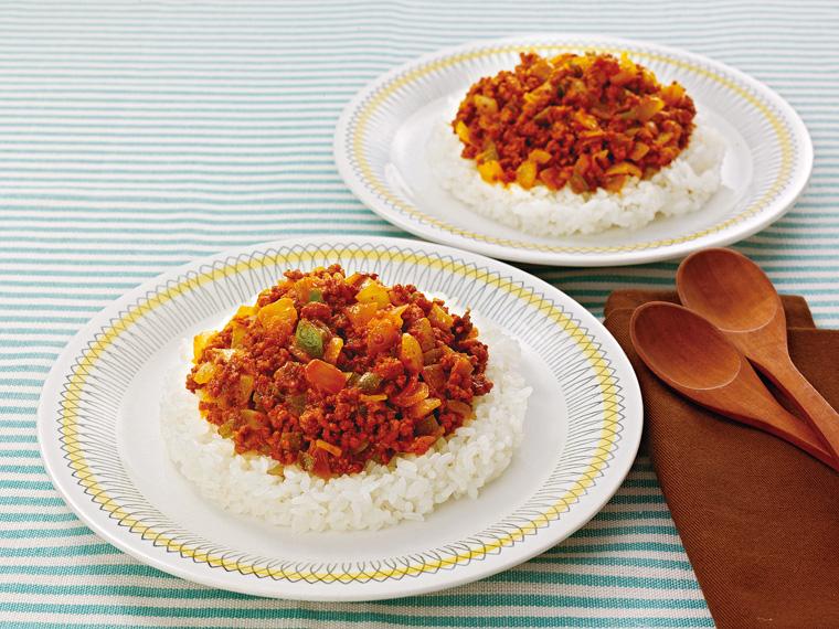 おかずキット　産直豚挽肉のキーマカレー 2人前