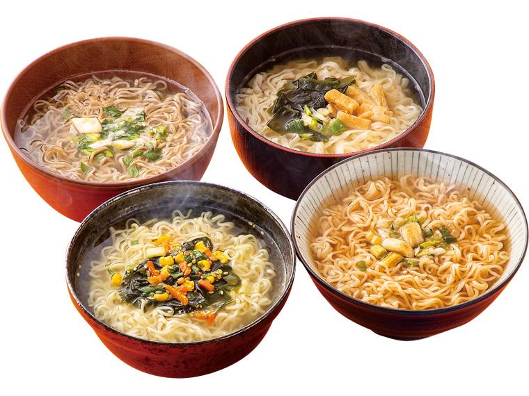 ノンカップ麺アソート 4種×4