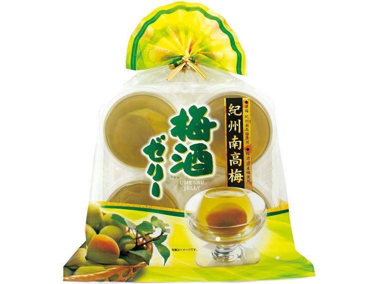 紀州南高梅　梅酒ゼリー 115g×4個