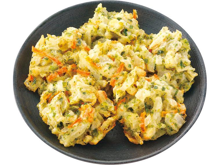 いかとあおさ入りミニかき揚げ 6個120g