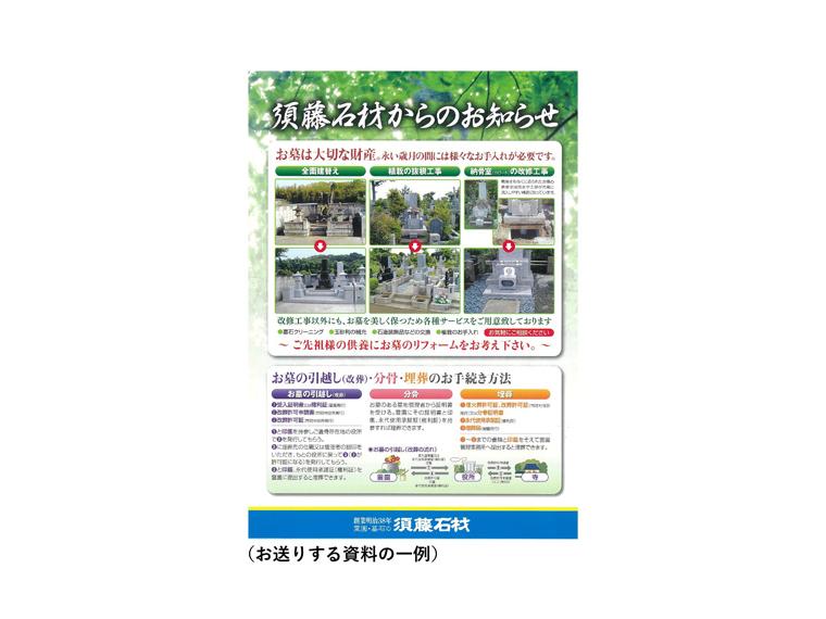 お墓のリフォーム資料 