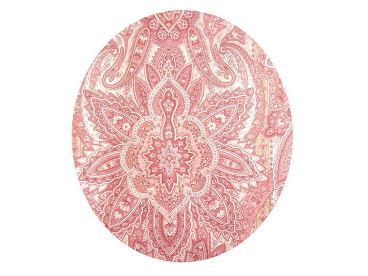 防ダニ　シングルロング掛布団　赤系 