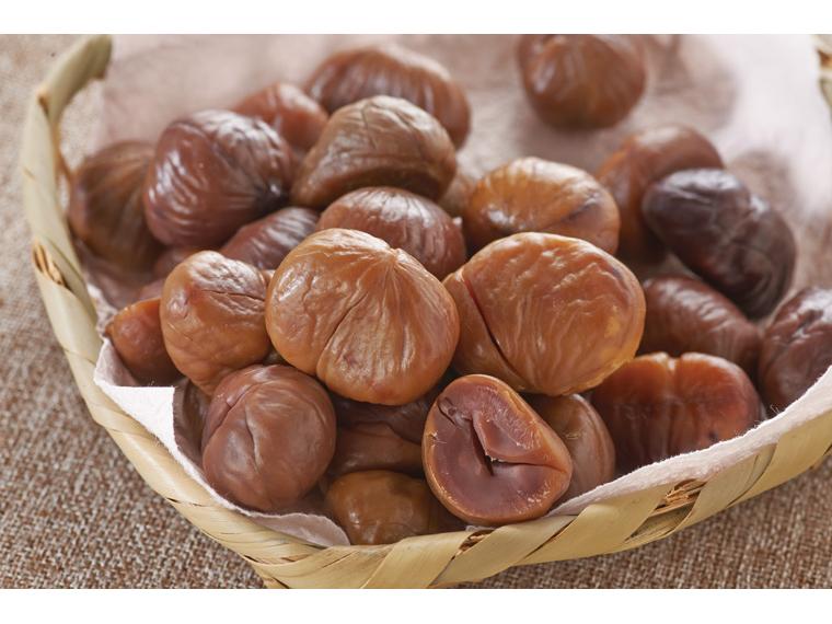 有機栽培焼皮無天津甘栗 80g×2