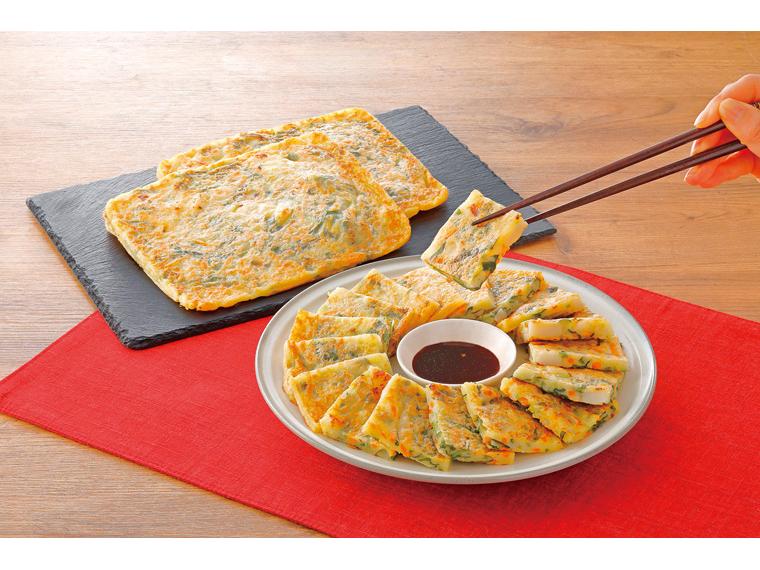 もっちもちニラチヂミ（国産いか入り） 2枚360g