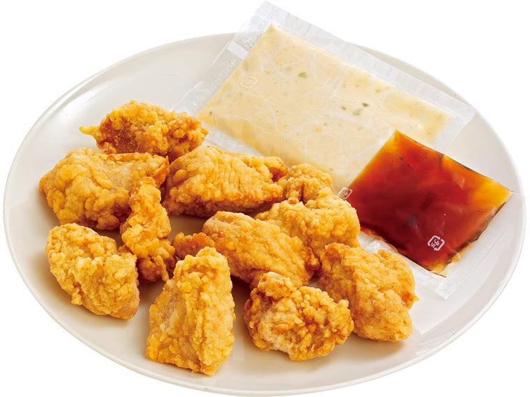 国産鶏の一口チキン南蛮(タルタルソース・甘酢付） 260g(唐揚げ200g、タルタルソース40g、甘酢だれ20g)