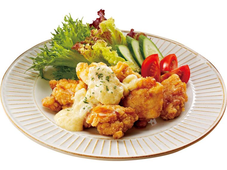 国産鶏の一口チキン南蛮(タルタルソース・甘酢付） 260g(唐揚げ200g、タルタルソース40g、甘酢だれ20g)