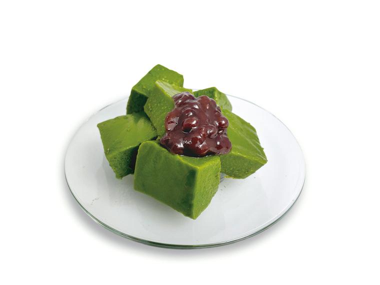 贅沢逸品　豆乳抹茶もち もち200g・あん50g