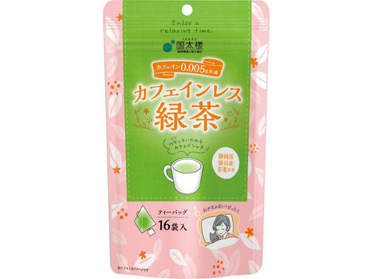 国太楼　カフェインレス緑茶（ティーバッグ） 1.8g×16