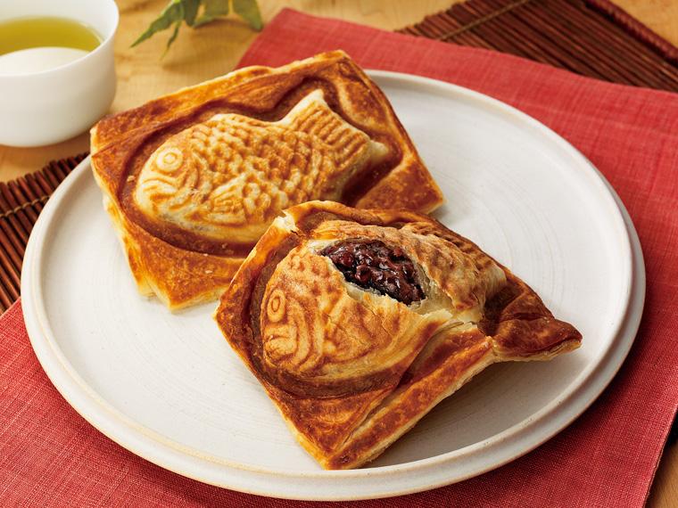 築地銀だこクロワッサンたい焼　あんこ 1個85g×2