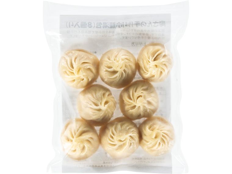 廖さんの手作り小籠湯包 200g（8個入り）