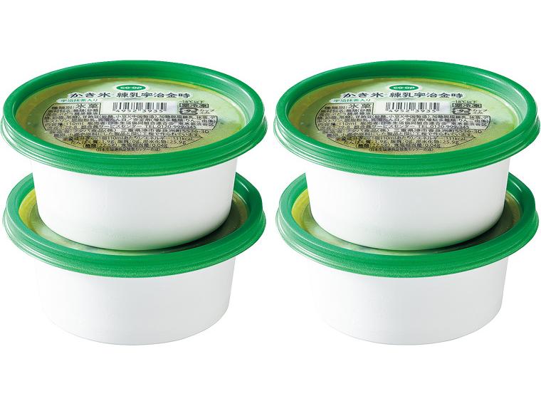 かき氷練乳宇治金時 110ml×4