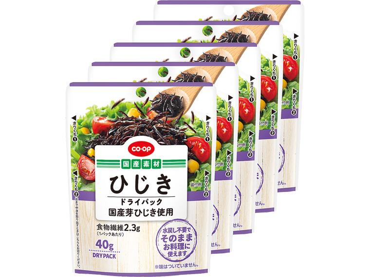 ひじきドライパック（パウチ） 40g×5