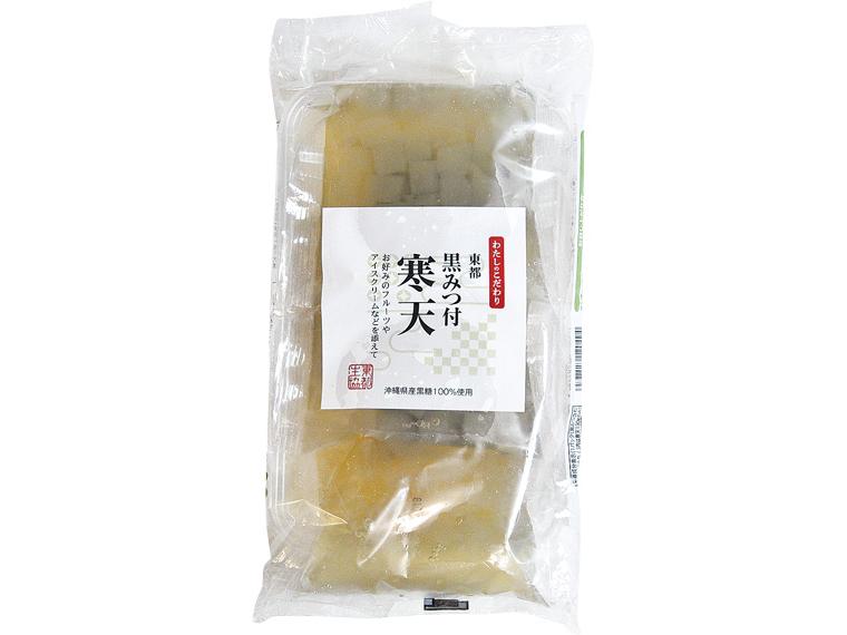 東都黒みつ付寒天 130g×3・黒みつ25g×3