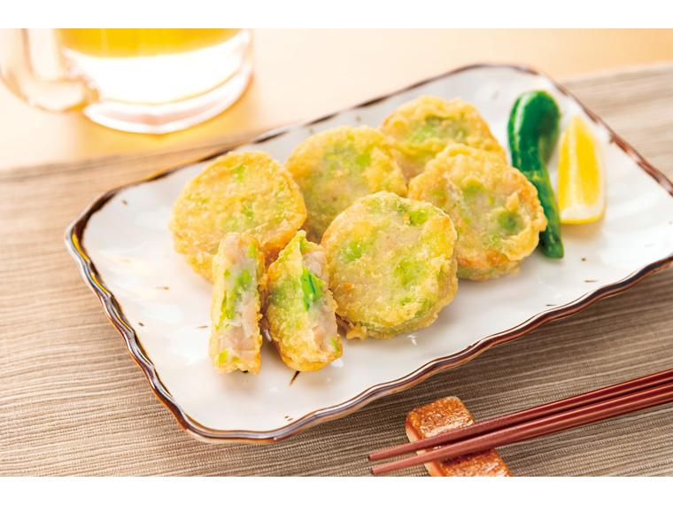 枝豆とれんこんのすり身寄せ 8個176g