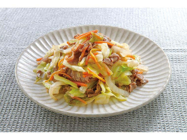 おかずキット　牛肉と三種野菜の旨塩炒め 2人前