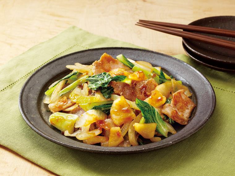 おかずキット　産直豚肉とじゃが芋の醤油糀炒め 2人前