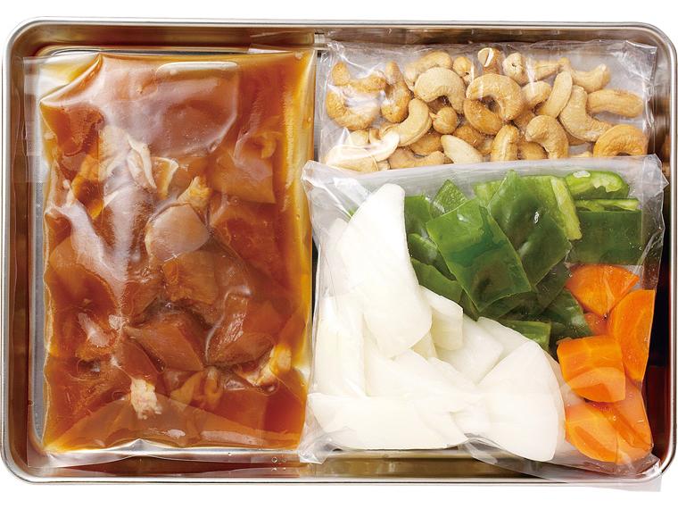 おかずキット　野菜と鶏肉のカシューナッツ炒め 2人前