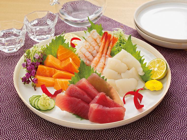 お刺身切り落としセット 4種135g