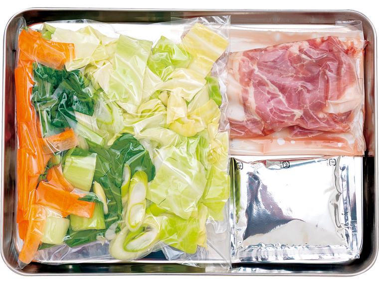 ５種野菜の中華風炒め（産直豚肉使用）　