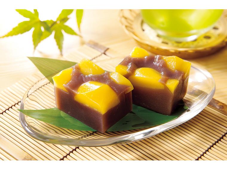 栗粒入り蒸しようかん 210g