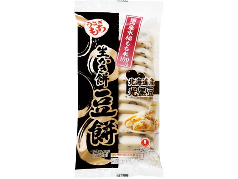 生かき餅　豆餅 300g（12枚入）